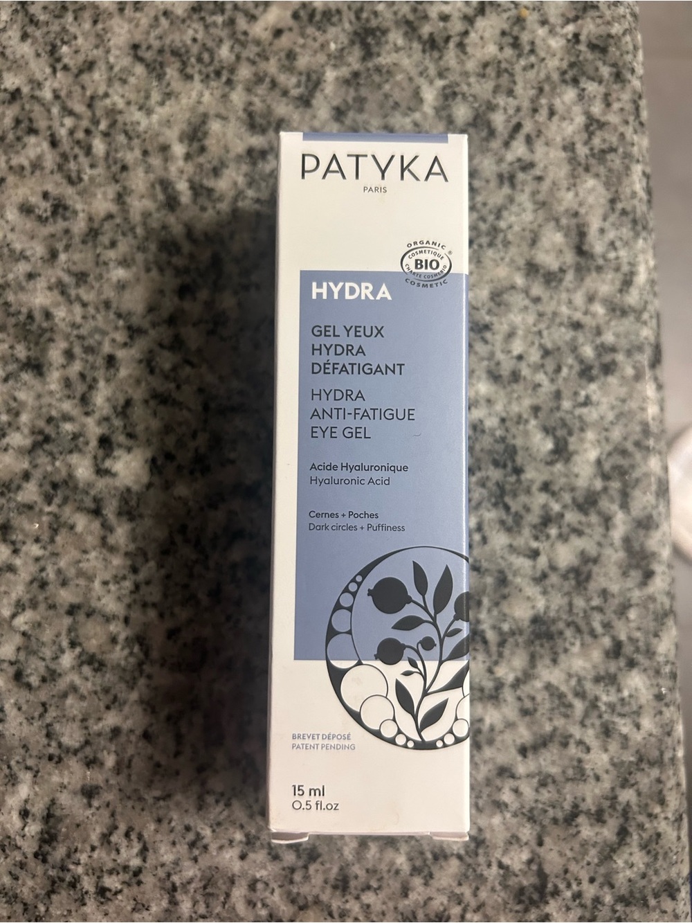 Patyka Hydra Anti-Fatigue Eye Gel — Light Blue